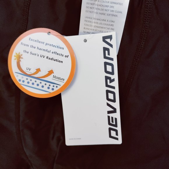 DEVOROPA Boys' Swim Jammers Youth Competitive Swim Team Suit Quick Dry Athletic - Picture 8 of 8